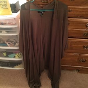 Forever 21 Draped Front Cardigan Size Small!